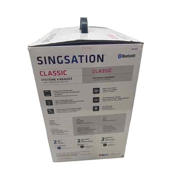 Karaoke Machine Singsation Full Karaoke System for Adults or Kids with Bluetooth - Picture 3 of 8